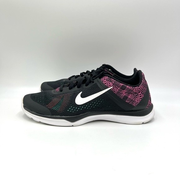 Nike Womens Size 7 In Season‎ Tr 5 830750-011 Black Pink Running Shoes Sneakers - Picture 6 of 12